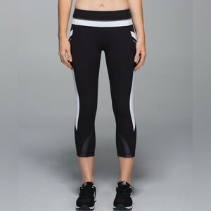 🩶Lululemon Run:  Inspire Crop II All Full-On Luxtreme Cropped Leggings